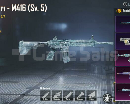 BUZ M416 5 SEVİYE / 65 DESTANSI / 5 YÜKSELTİLİR