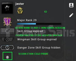 CSGO PRIME RANK ACIK 206 SAAT YESIL FAKTOR HESAP