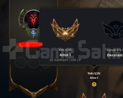 TR GOLD 1 SERİDE 70 WR 4 KOSTUM HESAP