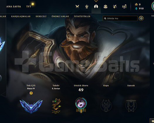 TR Elmas 4 | 6 Kostüm - 28 Hero | LoL Hesap