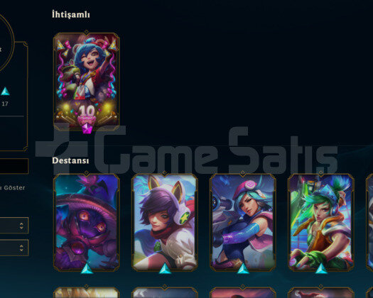 55 lv 25 kostüm botted olmayan hesap