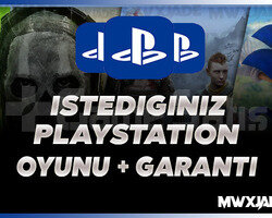 İstediğiniz Playstation Oyunu + Garanti Destek