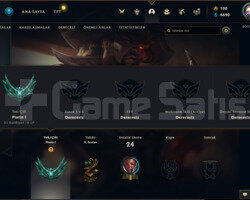 TR PLAT 1 68 WR MASTER ELO +38 LP GAİN SMURF ACC