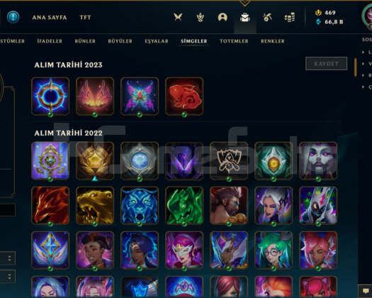 224 KOSTÜMLÜ 293 LEVEL 60K+ MAVİ ÖZ TR HESAP