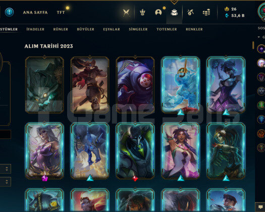 222 KOSTÜMLÜ 406 LEVEL 50K+ MAVİ ÖZ TR HESAP