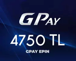 4750 TL Gpay Epin