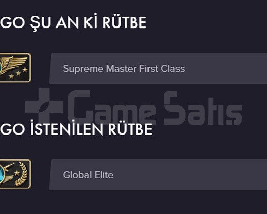 Vertigo Rank Boost | Supreme  Global Elite
