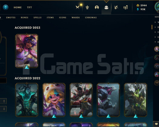 858 KOSTÜMLÜ 93K+ MAVİ ÖZ UNRANKED HESAP