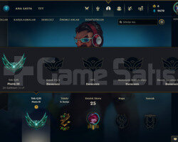 TR PLAT 3 HİGH MMR  10k MAVI OZ
