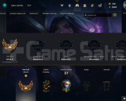 TR GOLD 2 High mmr smurf hesap 36 lp alır