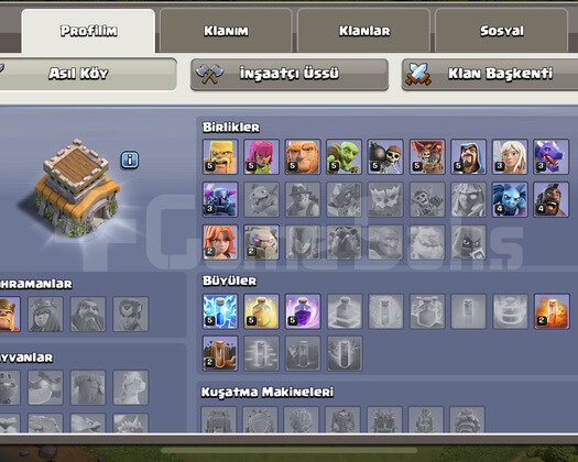 TH 8 FULL + 1000 TAŞ + İSİM DEĞİŞTİRME HAKKI