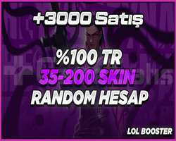 +3000GÜVENLİSATIŞ/TR BÖLGE 35-200 SKİN DOPDOLU