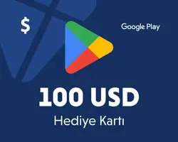 100 Usd Google Play Hediye Kartı