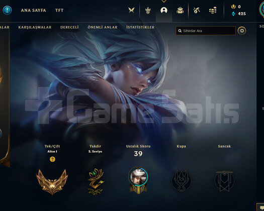TR Gold 1 | 9 Kostüm - 31 Hero | LoL Hesap