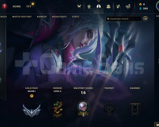 EUW Silver 1 | 2 Kostüm - 23 Hero | LoL Hesap