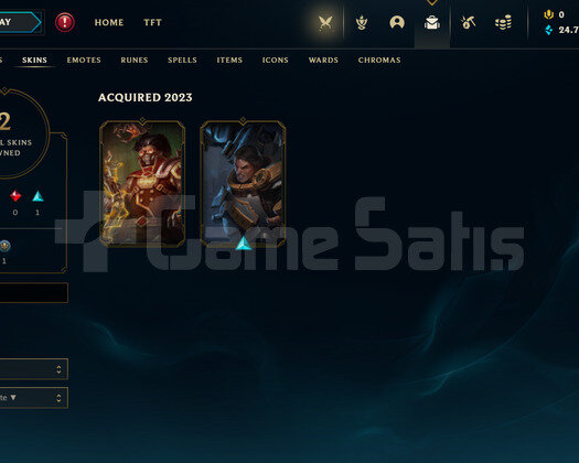 Euw Gold 3 | 2 Kostüm - 37 Hero | LoL Hesap