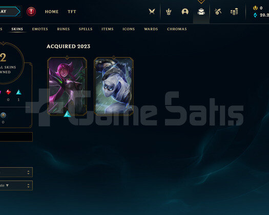 Euw Bronz 1 | 2 Kostüm - 20K Mö | LoL Hesap