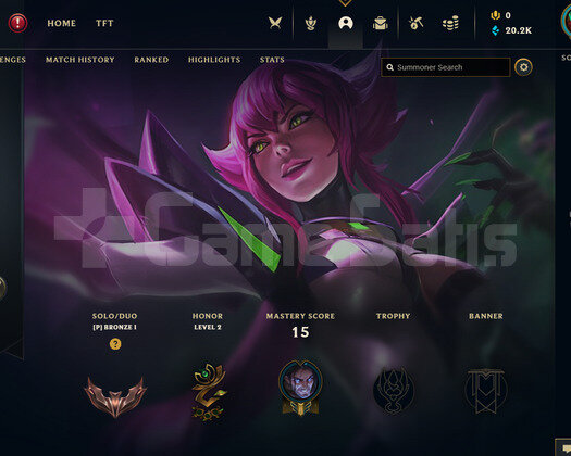 Euw Bronz 1 | 2 Kostüm - 20K Mö | LoL Hesap