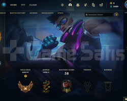 EUW Gold 4 | 6 Kostüm - 33 Hero | LoL Hesap