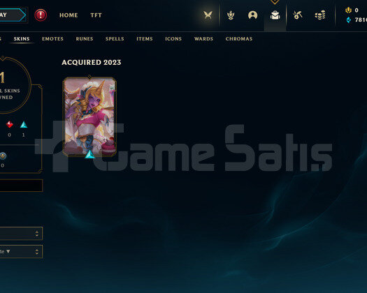 EUW Bronz 4 | 1 Kostüm - 26 Hero | LoL Hesap