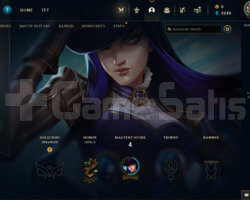 EUW 30 LVL 2 SKİN SHARDLI UNRANKED HESAP