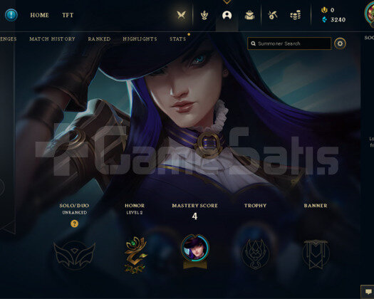 EUW 30 LVL 2 SKİN SHARDLI UNRANKED HESAP