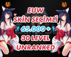 EUW KOSTÜM SEÇİLEBİLİR 60K+ MAVİ ÖZLÜ UNRANKED