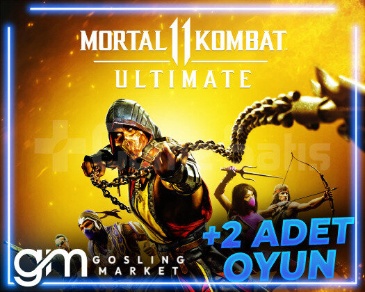 Mortal Kombat 11 Ultimate + 2 Oyun + Garanti