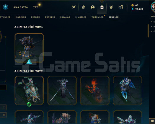 303 KOSTÜMLÜ 478 LEVEL 90K+ MAVİ ÖZ TR HESAP