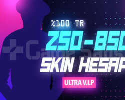 250-850 SKİN TR ULTRA VIP LOL RANDOM HESAP