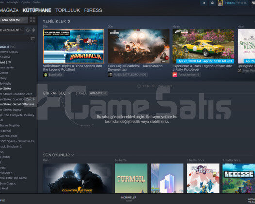 STEAM ULTRA HESAP CS + FUN 62 LEVEL