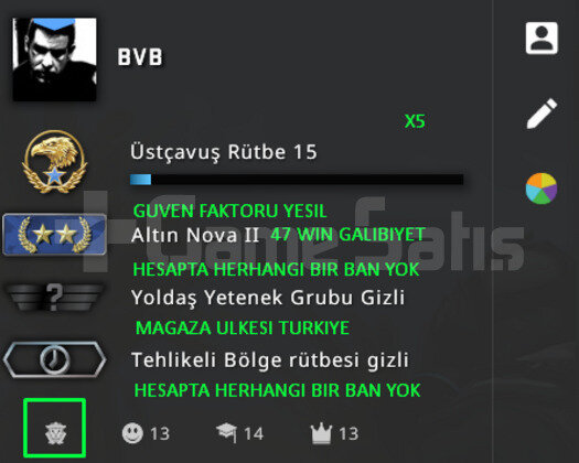 CSGO PRIME + GOW