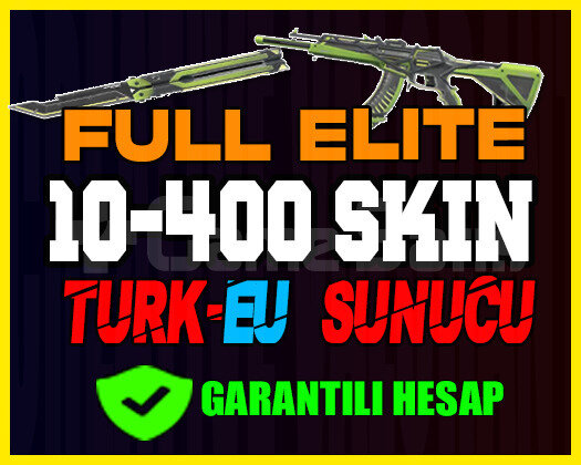 100TR / 10-400 SKİN / ÖZEL STOK + GARANTİ