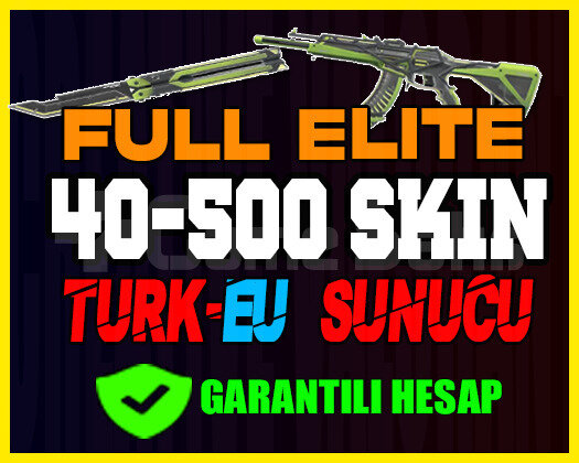 100TR / 40-500 SKİN / ÖZEL STOK + GARANTİ
