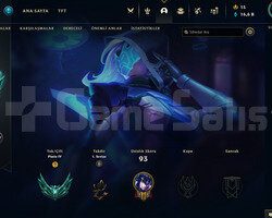 TR Plat 4 | 8 Kostüm - 40 Hero | LoL Hesap
