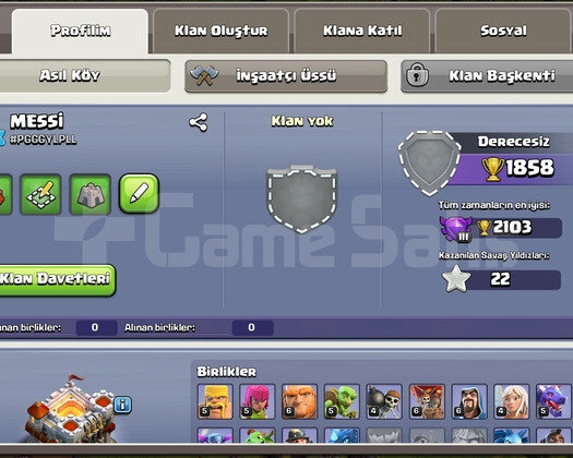 Clash hesap