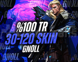 3000BAŞARILI İŞLEM/TR BÖLGE 30-120 SKİN DOLU HESAP