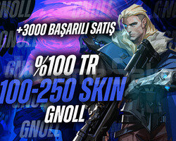 3000BAŞARILI İŞLEM/TR BÖLGE 100-250 SKİN DOLUHESAP