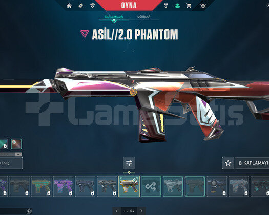 UCUZA PHANTOM VANDAL SKİNLİ HESAP