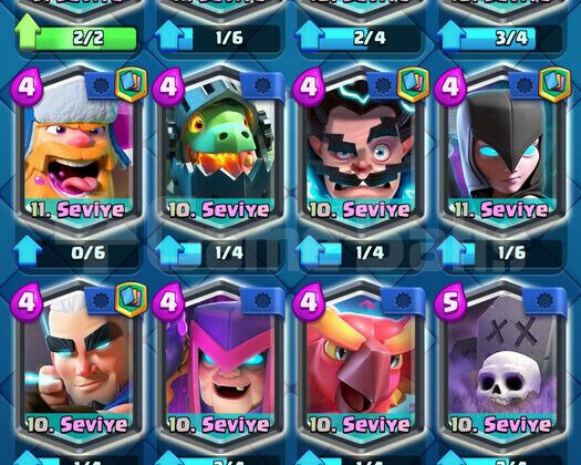 En Az 5 yıllık ve ucuz clash royale hesabı
