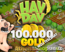 HAYDAY 100.000 ALTIN + BONUS ALTIN HIZLI