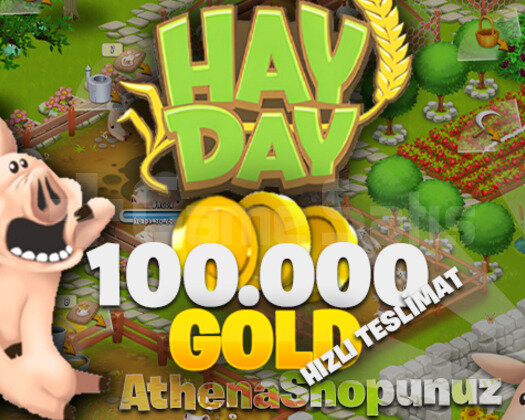 HAYDAY 100.000 ALTIN + BONUS ALTIN HIZLI