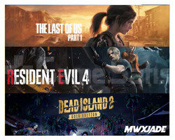 Dead İsland 2 + Resident Evil 4 Rem. + TLOU PART 1