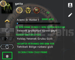 3 MADALYA | PRIME CSGO RANK ACIK | YESIL FAKTOR