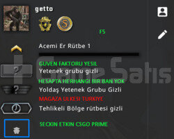 2 MADALYA | PRIME CSGO | MAGAZA TR YESIL FAKTOR