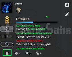 CSGO PRIME RANK ACIK MAGAZA TR YESIL FAKTOR HESAP