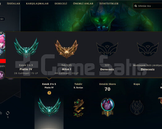 TR GOLD 1 ESNEK PLAT 4 HESAP