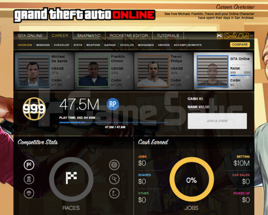 10 MİLYAR PARA 999 LEVEL FULL UNLOCK +MAİL