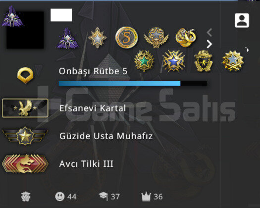 12 MADALYALI FACEİT KAYITSIZ 5K CSGO SAATİ