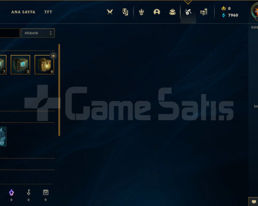 TR GOLD 2 YÜKSEK ELO SUPER SMURF HESAP